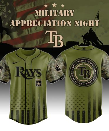 Military Appreciation Night Jersey - Honor Veterans With Style , Limited Edition Camo Design