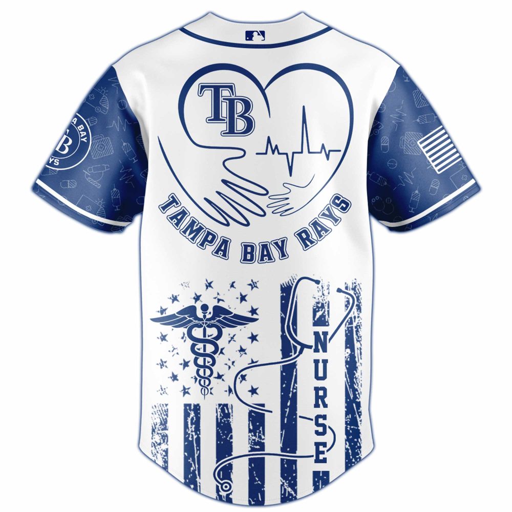 Nurses Night 2025 Tampa Bay Rays Jersey - Limited Edition Tribute Apparel - Image 3