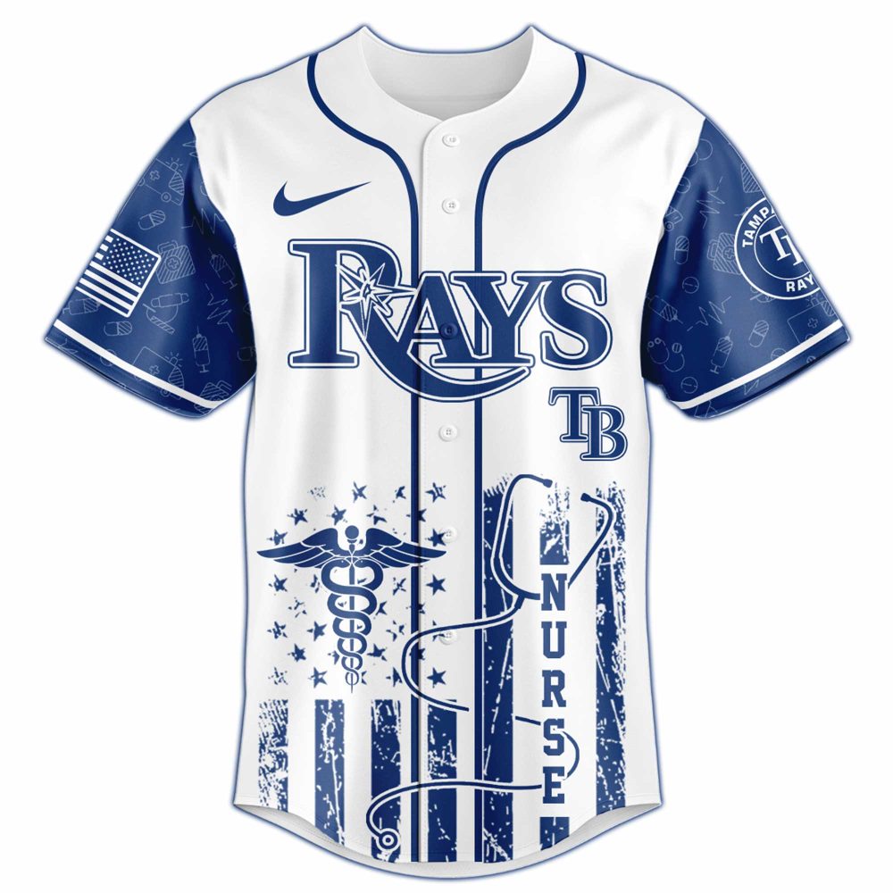 Nurses Night 2025 Tampa Bay Rays Jersey - Limited Edition Tribute Apparel - Image 2