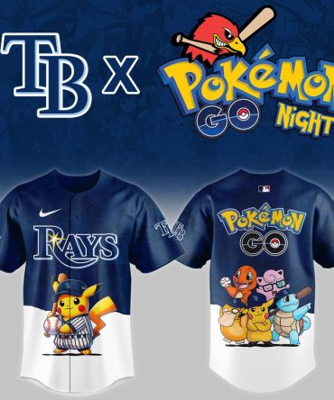 Limited Edition Pokémon Go X Tampa Bay Rays Jersey - Catch Yours Now!