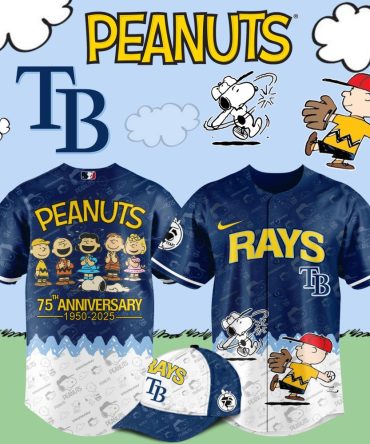Celebrate Peanuts 75Th Anniversary With Limited Edition Rays Jersey – Iconic Design For Fans!