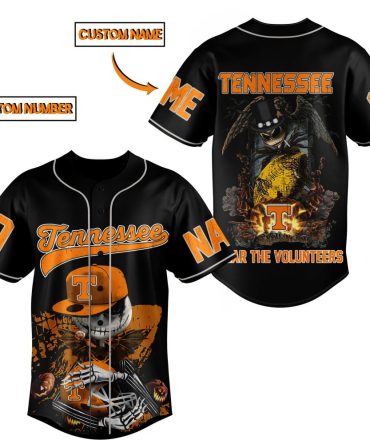 Custom Tennessee Baseball Jersey – Personalized Name & Number – Unique Fan Apparel