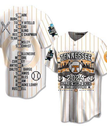 Tennessee Vols 2024 College World Series Champions Jersey – Limited Edition