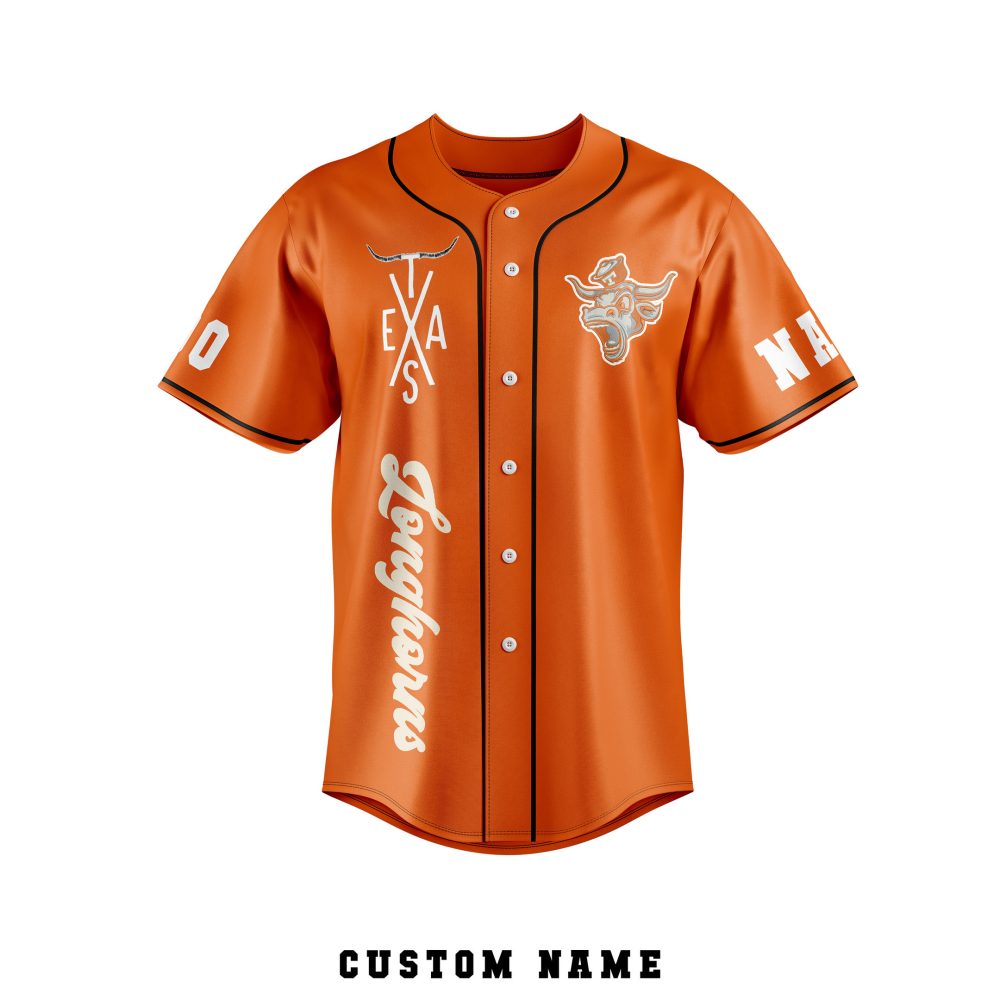 Custom Texas Longhorns Jersey - Big 12 Championship Game Edition - Personalize Your Name! - Image 2