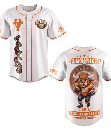 Texas Longhorns Fan Jersey – Celebrate Your Team Spirit In Style! Perfect For Game Day & Tailgating