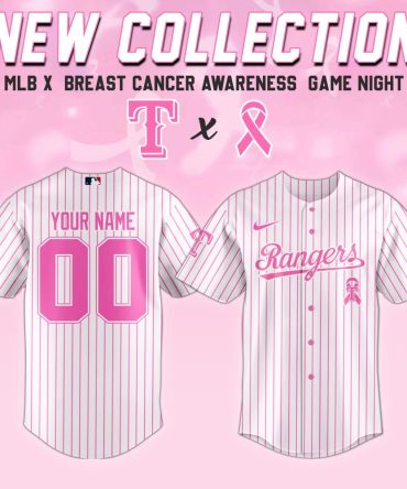 Custom Mlb Pink Jersey - Breast Cancer Awareness Game Night Special Edition