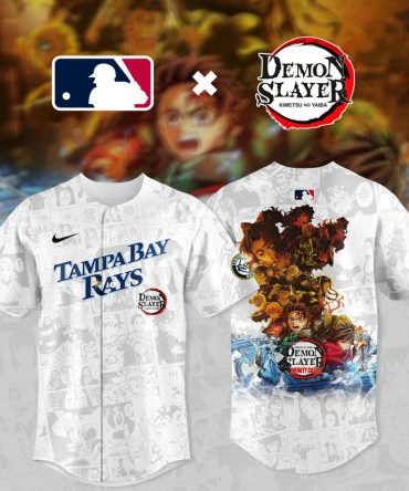 Tampa Bay Rays X Demon Slayer Limited Edition Jersey – Anime Baseball Fan Gear