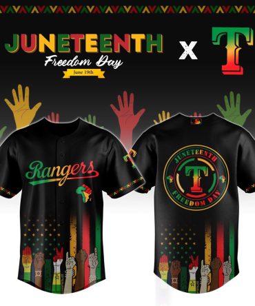 Celebrate Juneteenth In Style: Rangers Freedom Day Jersey - Limited Edition