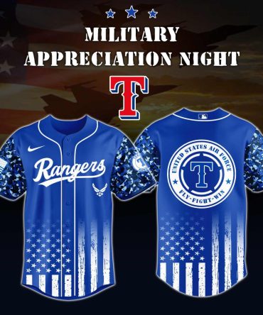 Rangers Military Appreciation Night Jersey - Honor The Heroes In Style!