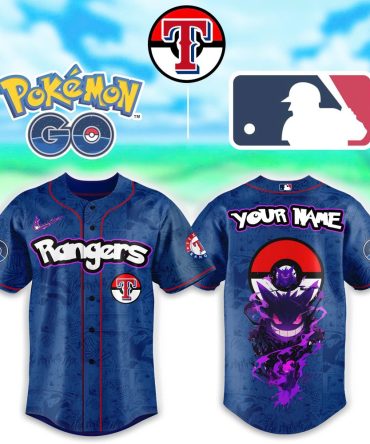 Custom Pokémon Rangers Jersey – Personalized Mlb Team Shirt For Fans