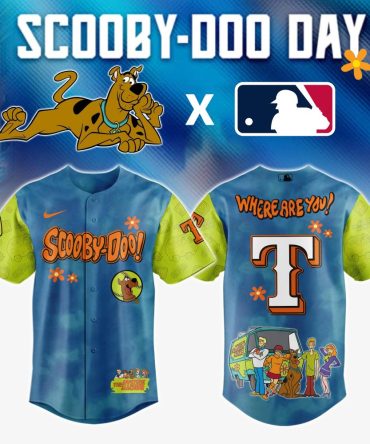 Scooby-Doo X Mlb Limited Edition Jersey – Vibrant Fan Gear For Scooby Lovers!