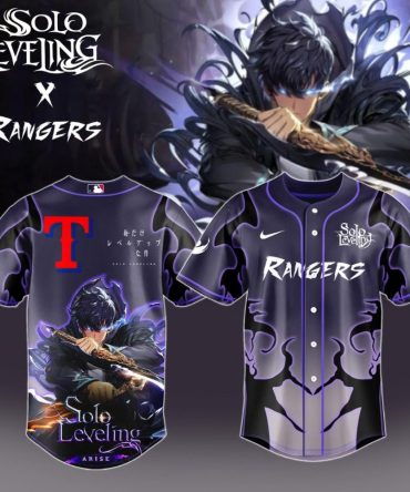Limited Edition Solo Leveling X Rangers Jersey - Anime Fans Must-Have!