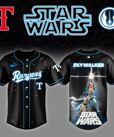 Texas Rangers Star Wars Limited Edition Jersey - Skywalker Design