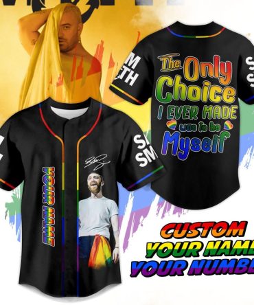 Customizable Pride Baseball Jersey - Personalized Name & Number, Bold Style Statement