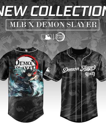 New Mlb X Demon Slayer Jersey – Limited Edition Anime Baseball Shirt