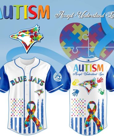 Blue Jays Autism Awareness Jersey - Support & Celebrate Diversity - Comfortable & Stylish Design