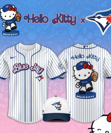 Hello Kitty X Blue Jay Baseball Jersey - Limited Edition