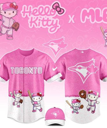 Hello Kitty X Mlb Toronto Blue Jays Pink Jersey – Cute Baseball Fan Gear!