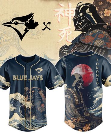 Limited Edition Blue Jays Samurai Jersey - Unique Art Design Baseball Shirt