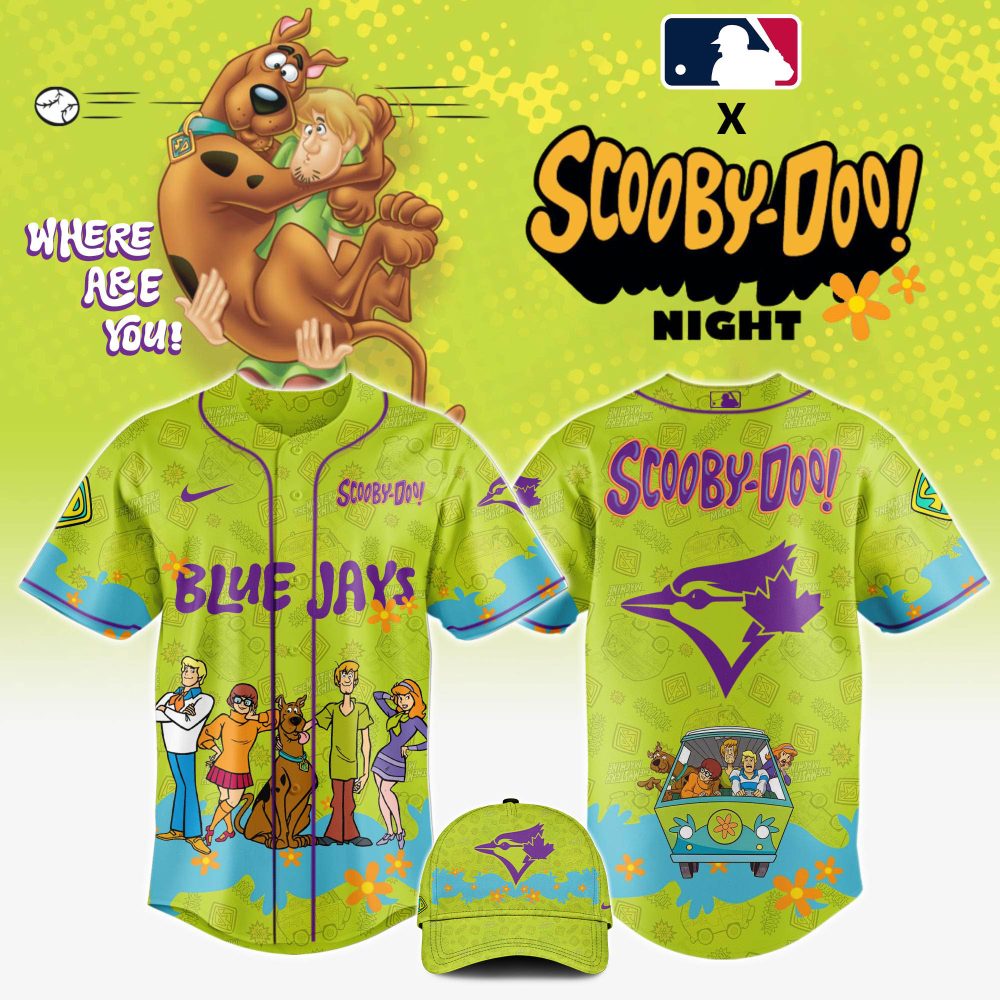 Limited Edition Scooby-Doo X Blue Jays Jersey - Mlb Night Special!