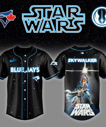 Star Wars X Blue Jays Limited Edition Jersey - Skywalker Design, Perfect For Fans!