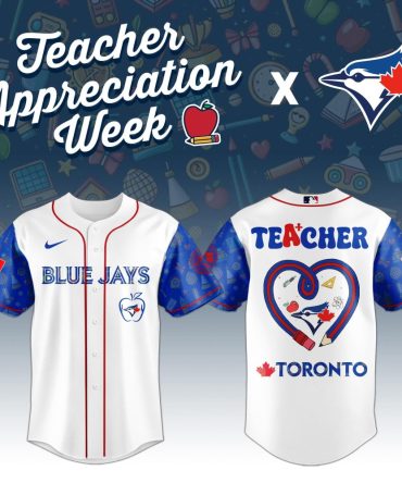 Limited Edition Blue Jays Teacher Appreciation Jersey – Celebrate Educators!