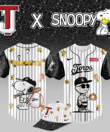 Exclusive Snoopy Baseball Jersey - Limited Edition Peanuts Collaboration