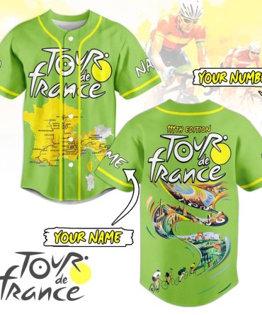 Custom Tour De France Jersey - Personalized Name & Number - Limited 111Th Edition Cycling Shirt