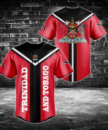 Trinidad & Tobago Baseball Jersey - Stylish National Pride Apparel
