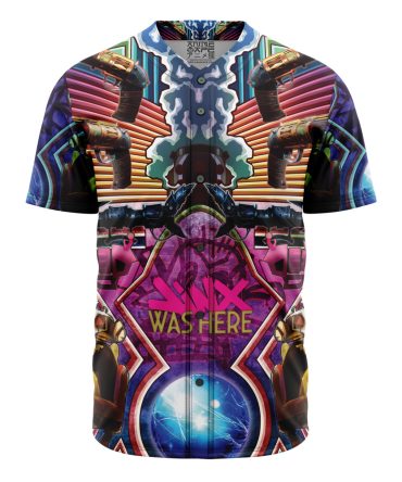 Vibrant Abstract Graphic T-Shirt – Bold Streetwear Design For Unique Style