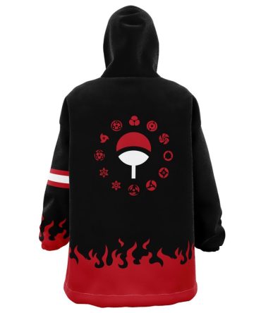 Uchiha Clan Shippuden Hooded Blanket Hoodie