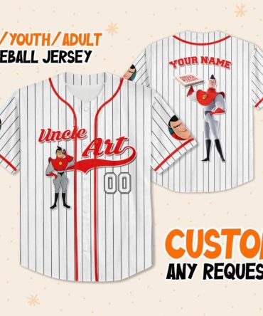 Customizable Youth/Adult Baseball Jersey - Add Your Name & Design For Unique Style