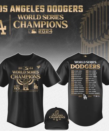 2024 La Dodgers World Series Champions Jersey & Hat Set – Celebrate Victory!