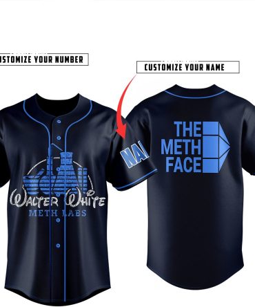 Customizable Breaking Bad Inspired Jersey - Add Your Name & Number - Perfect Gift For Fans!