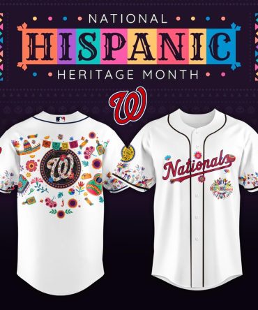 Celebrate In Style: Nationals Hispanic Heritage Jersey - Limited Edition, Vibrant Design!