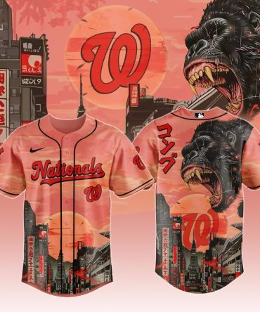 Limited Edition Nationals Jersey - Urban Gorilla Design, Perfect For Fans!