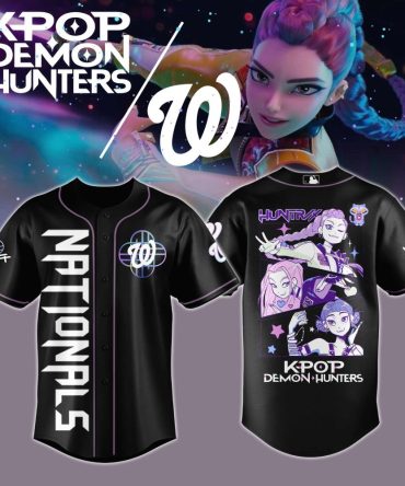 Kpop Demon Hunters Nationals Jersey - Stylish Anime-Inspired Sportswear
