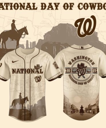 Celebrate In Style: National Day Of Cowboy Jersey - Limited Edition 2025 , Washington Design