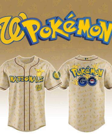 Limited Edition Pokémon Nationals Jersey – Pikachu Design For Fans & Collectors