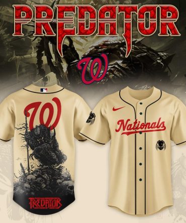 Exclusive Predator Nationals Jersey - Limited Edition Baseball Fan Gear