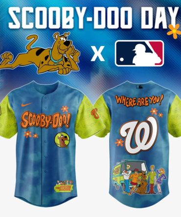 Scooby-Doo X Mlb Limited Edition Jersey – Celebrate Scooby-Doo Day In Style!