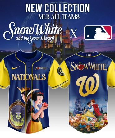 Snow White Mlb Nationals Jersey - Limited Edition Disney Baseball Gear