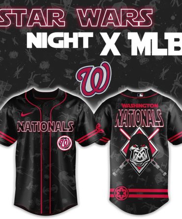 Limited Edition Star Wars X Mlb Washington Nationals Jersey - Galactic Style!