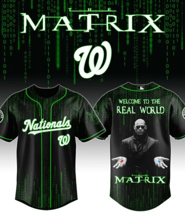 Matrix Nationals Jersey - Limited Edition Sci-Fi Baseball Shirt - Welcome To The Real World Style