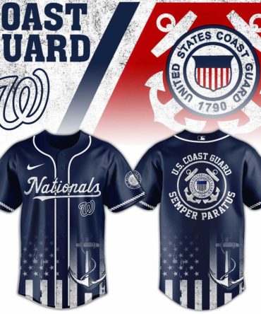 U.S. Coast Guard Nationals Jersey - Patriotic Design For True Fans