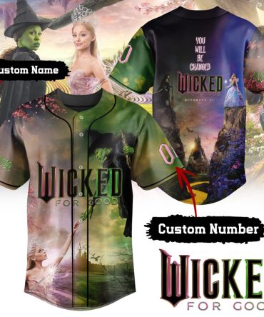 Custom Wicked Baseball Jersey - Personalize With Name & Number - Limited Edition Design!