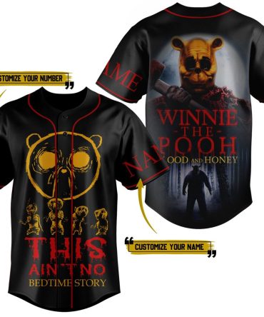 Custom Horror-Themed Baseball Jersey - Personalize Name & Number