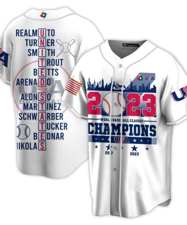 Usa Baseball Champions 2023 Jersey – Celebrate Victory With Style!