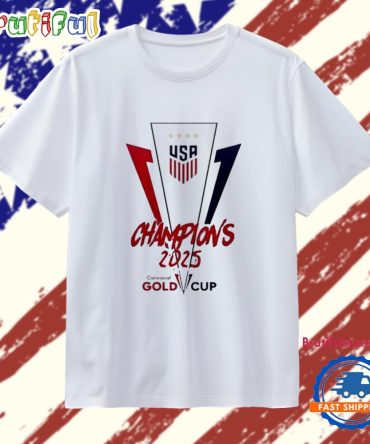 Concacaf Gold Cup Champions Usa 2025 Logo T Shirt