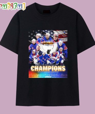 Congrats Usa Hockey Champions 2025 Iihf Ice Hockey World Championship T Shirt